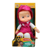 МУЛЬТИ-ПУЛЬТИ Игрушка мягкая "Маша и Медведь" рассказывает 3 сказки, 30см,муз.чип,в кор. (в кор.12шт)