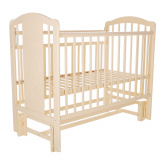 Pituso Кровать детская Noli "Мишутка", маятник универсальный с накладкой, цвет / слоновая кость