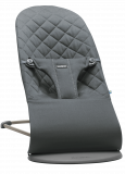 BabyBjorn Кресло-шезлонг Bliss Cotton / цвет антрацитовый