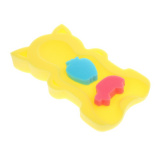 Матрасик для купания младенцев "Adik Mini  Cat" Yellow