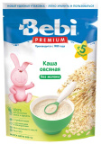 Bebi Premium Каша безмолочная овсяная, с 5 месяцев, 200 г