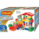 Конструктор Bauer серии Стройка 35 эл. (в коробке)