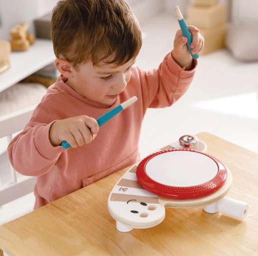 Hape Музыкальная игрушка Барабан "Улитка"