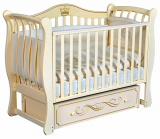 Bambini Moretti Кровать детская Fiore 33 / цвет слоновая кость