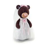 Orange Toys Мягкая игрушка Медведица Milk невеста, 35 см