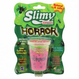 Slimy Слайми. Слайм Ужастики с игрушкой / розовый 80 г.