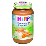 Пюре Hipp нежные овощи с телятиной с 8 мес./ 220 гр