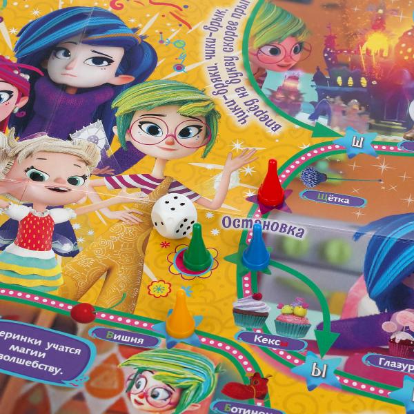 Фото товара Умные игры Настольная игра-ходилка «Фееринки. Азбука» 