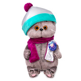 Budi Basa Мягкая игрушка Кот Басик Baby в костюмчике Космос, 20 см