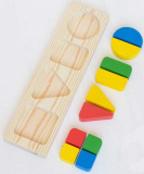 Томик Доска-вкладыш "Геометрия большая"