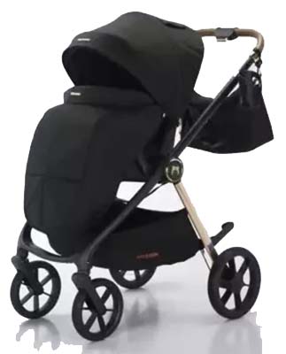 Bambini Moretti Коляска 2 в 1 K352 / цвет Black (черный)