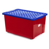Little Angel Детский ящик для хранения игрушек "Start" / цвет красно-синий