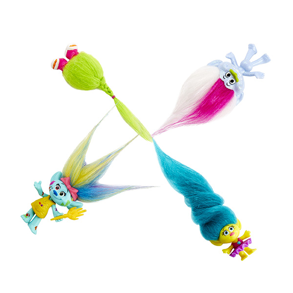 Hasbro Trolls Игровой набор 4 Тролля