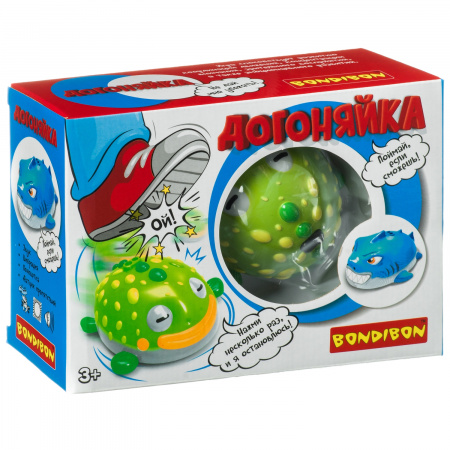 Bondibon Развлекательная игра «Догоняйка» рептилия
