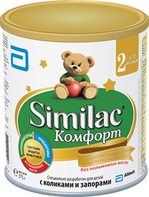 Симилак комфорт 2 375г*24