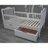 "Wooden bed" комплект ящиков к кровати ЛДСП / белый