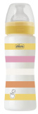 Chicco Бутылочка Well-Being Girl, с 4 месяцев, 330 мл / цвет желтый