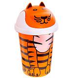 Детская корзина для игрушек Jungle оранж.