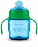 Avent  Серия Comfort Чашка поильник 200 мл.,  от 6 месяцев, цвет голубой / Артикул:  SCF551/05