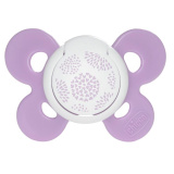 Chicco Пустышка Physio Comfort Одуванчики (силикон), 6+ мес / цвет розовый