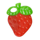Пома Прорезыватель силиконовый "Клубничка", 1 шт. (силикон) 4+