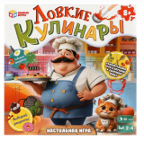  Настольная игра. Ловкий кулинар. 40 карточек. 270*270*55мм. Умные игры в кор.20шт