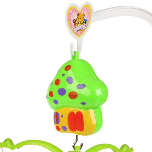 Музыкальный мобиль с погремушками «Домик»