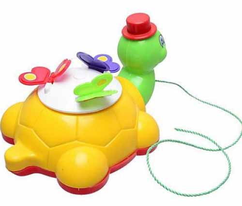 Каталка на веревочке "Черепаха"