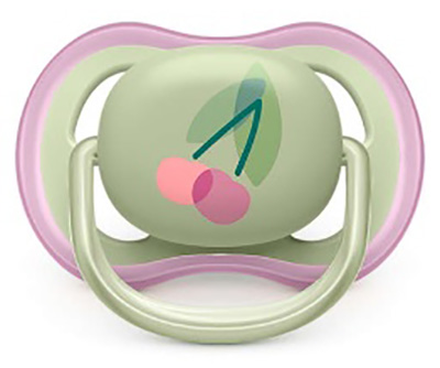 Avent Пустышка силиконовая ultra air, 0-6 месяцев