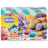 Набор с тестом для лепки лабубу вкусное печенье MultiArt в кор.8шт 409522