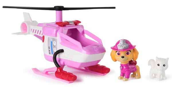 Paw Patrol Набор Набор Пожарные спасатели машинка с фигуркой Скай, 18 см