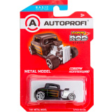 Машинка коллекционная 1:64, Серия HOT ROD CARS, B/ROD-004, чёрный, 1/24/48