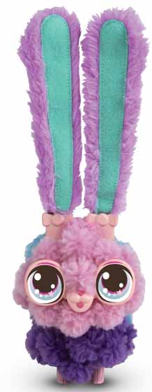 Ruffle Fluffies Набор для создания игрушки из помпонов "Зайка Белла"
