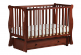 Кровать маятник универсальный Кубаночка-4 БИ 40 / орех темный 35