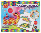 Multi Art Набор для детского творчества «Аквамозаика. Динозавры», 400 бусин
