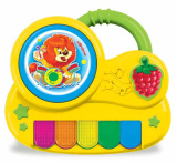 Азбукварик Пианино с огоньками "Львенок"