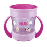 NUK EVOLUTION Поильник "MINI MAGIC" 160 мл/розовый