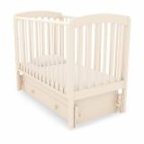 Гандылян Кровать детская "Чу-Ча" маятник универсальный / цвет слоновая кость