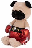 Maxi Toys Мягкая игрушка Мопси Боксёр, 20 см