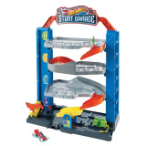 Hot Wheels Набор игровой Сити Трюковой гараж
