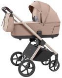 Коляска CARRELLO Ultra 2в1,Total Beige рама, (Floral Beige)