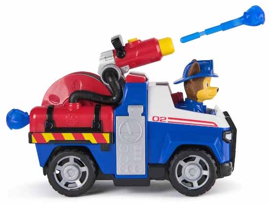 Paw Patrol Набор Щенячий патруль Пожарные спасатели машинка с фигуркой Чейз, 18 см