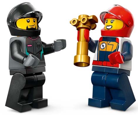 Lego City Конструктор «Карты и гонщики»