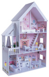 Paremo Деревянный кукольный домик Стейси Авенью, с мебелью, 15 предметов
