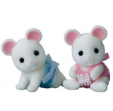 Sylvanian Families Набор "Белые Мышата-двойняшки"