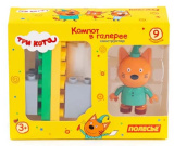 Полесье Конструктор Макси "Три кота. Компот в галерее", 9 элементов