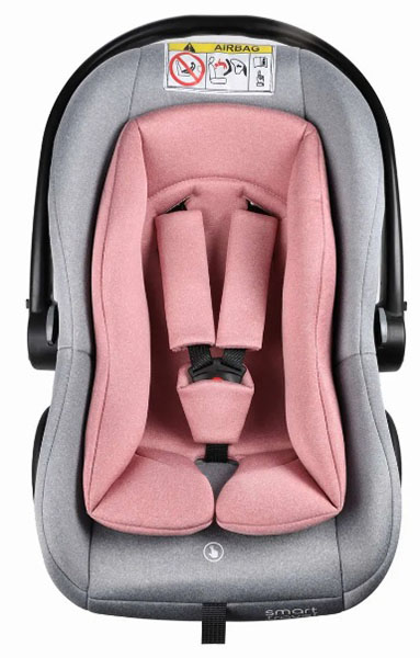 Smart Travel Автокресло First Lux (0-13 кг) / цвет Light grey (светло-серый)