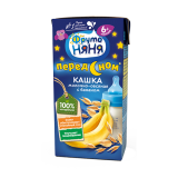 Фрутоняня Каша молочно-овсяная с бананами 200гр