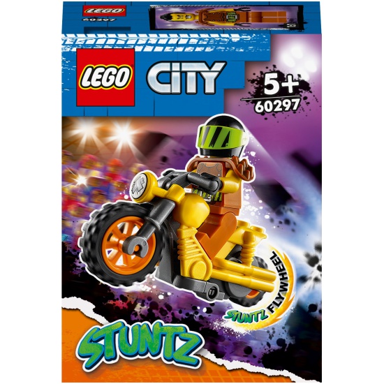Lego City Конструктор "Разрушительный трюковый мотоцикл" 60297