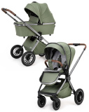 (Т) Коляска 2в1 Bambini Moretti  Adele  (Olive)